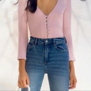 Reformation - Gellar Top in Blush